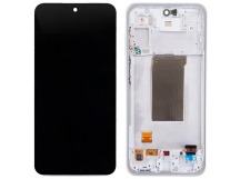 Дисплей для Samsung Galaxy A36 5G (A366B) модуль с рамкой Белый - OR (SP)