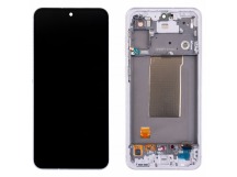 Дисплей для Samsung Galaxy A56 5G (A566B) модуль с рамкой Розовый - OR (SP)