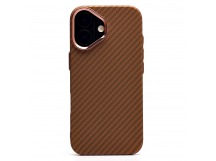 Чехол-накладка - MosBros (PC)  для "Apple iPhone 17" (J298) (brown) (242540)