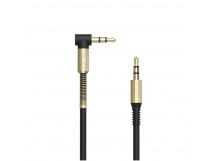 Кабель RITMIX RCC-247, Jack3.5 (M) - Jack3.5 (M), аудио, черный, 1 м., металл. коннекторы (1/112)