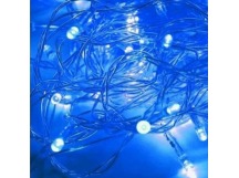 Светодиодная гирлянда КОСМОС, 100 светодиодов, синяя, 8 режимов мигания, 11.4 м.