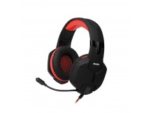 Наушники с микрофоном Sven AP-G988MV 2.2м накладные оголовье, черный/красный (1/5)