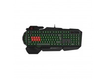 Клавиатура проводная игровая A4TECH Bloody B318 USB Multimedia Gamer LED  (подставка для запястий), черная (1/10)