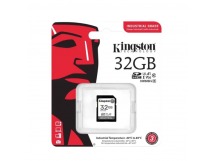 SDHC  32GB  Kingston Class 10 UHS-I U3 V30 Industrial Temperature (100 Mb/s)