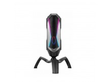 Микрофон RITMIX RDM-177 USB GAMING, конденсаторный, диаграм напр.кардиоида,чувст.-45+- 3 дБ, част.20 Гц-20 000 Гц, подкл. USB (1/20)