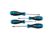 Набор отверток SMARTBUY 4 предмета: 2шт шлицевые и 2шт крестовые, намагниченный наконечник, CR-V (1/32)