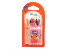 Проводные внутриканальные наушники RITMIX RH-012, шнур 1.2 м, оранжевые (1/10/400)