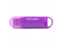 USB  4GB  Exployd  570  пурпурный