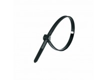 Хомут SMARTBUY нейлоновый 2,5х100, черный (100шт./уп.) (цена за упаковку-100 шт!!!) (1/500)