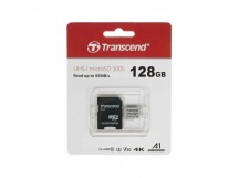 MicroSD  128GB  Transcend 330S A2 V30 UHS-I U3 +SD адаптер