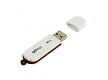 USB  64GB  Silicon Power  LuxMini 320  белый