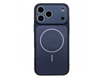 Чехол-накладка - SM090 AG-Glass для "Apple iPhone 17 Pro Max" (dark blue) (242667)