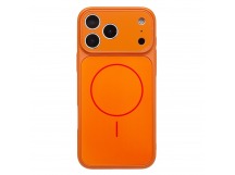 Чехол-накладка - SM090 AG-Glass для "Apple iPhone 17 Pro Max" (orange) (242669)