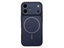 Чехол-накладка - SM090 AG-Glass для "Apple iPhone 17" (dark blue) (242653)