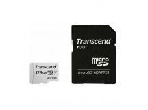 MicroSD  128GB  Transcend 300S UHS-I U3 + SD адаптер
