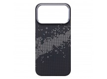 Чехол-накладка - MosBros (PC) для "Apple iPhone 17 Pro Max" (J278) (тех. уп.) (black) (242680)