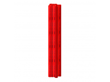 Термоусаживаемая трубка 12/6, красная, 10 шт по 1 метру (SBE-HST-12-r)