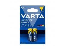 Батарейка Varta LONGLIFE POWER (HIGH ENERGY) LR6 AA BL2 Alkaline 1.5V (4906) (2/40/200)