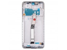 Дисплей для Xiaomi Redmi Note 9S/9 Pro (M2003J6A1G/M2003J6B2G) модуль с рамкой Серебро - OR