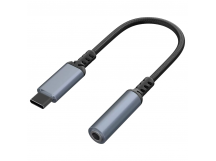 Переходник DEFENDER JACK03-01 PRO 3.5 jack (F)-Type-C(M) c ЦАП (1/50/400)