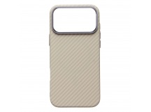 Чехол-накладка - MosBros (PC) для "Apple iPhone 17 Pro Max" (J161-1) (white) (242757)