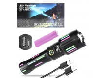 Ручной Светодиодный фонарь 2H-4 10W, 4 цвета (S1341)