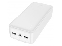 Внешний аккумулятор Hoco J118B 30000mAh Micro/Type-C/USB*2 (white)(235806)