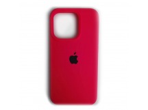 Чехол силиконовый Silicone Case ORG iPhone 15 Pro фуксия