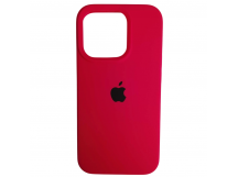 Чехол силиконовый Silicone Case ORG iPhone 15 Pro фуксия