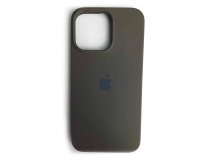 Чехол силиконовый Silicone Case ORG iPhone 15 Pro Max титановый