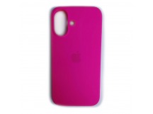 Чехол силиконовый Silicone Case ORG iPhone 16 фуксия