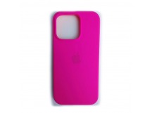 Чехол силиконовый Silicone Case ORG iPhone 16 Pro розовый