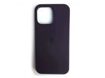 Чехол силиконовый Silicone Case ORG iPhone 16 Pro Max темно-фиолетовый