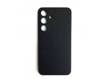 Чехол силиконовый Samsung S25 Silicone Cover без лого черный