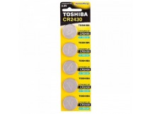 Элемент питания TOSHIBA CR 2430 BL5  (5/100/12000)