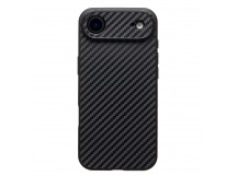 Чехол-накладка - SC347 carbon для "Apple iPhone 17 Air" (black) (243214)
