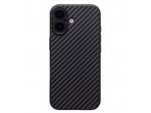 Чехол-накладка - SC347 carbon для "Apple iPhone 17" (black) (243213)