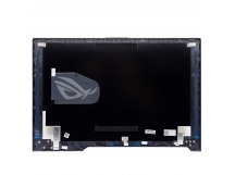 Крышка матрицы для ноутбука Asus ROG Strix SCAR 15 G532LW черная глянцевая (металл)
