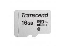 MicroSD  16GB  Transcend Class 10  UHS-I (300x) без адаптера
