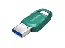 USB 3.2  64GB  SanDisk  Ultra Eco  морская волна