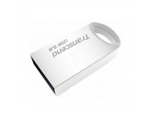 USB 3.0  128GB  Transcend  JetFlash 710  металл серебро