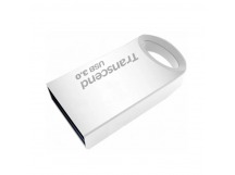 USB 3.0  128GB  Transcend  JetFlash 710  металл серебро