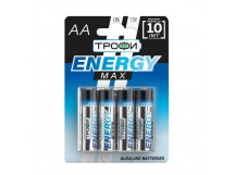 Элемент питания Трофи LR6-4BL ENERGY MAX  Alkaline (40/640/20480)