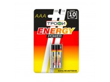 Элемент питания Трофи LR03-2BL ENERGY POWER Alkaline (40/480/23040)