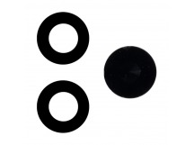 Стекло камеры для Realme C65 4G (RMX3910) (комплект 3 шт.) Черный