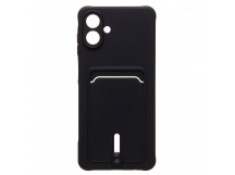 Чехол-накладка - SC304 с картхолдером для "Samsung Galaxy A07 4G" (black) (241630)
