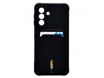 Чехол-накладка - SC304 с картхолдером для "Samsung Galaxy A17 4G" (black) (241649)