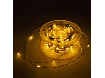 Гирлянда светодиодная "Нить" Модель 1, 100м, 1000LED, теплый белый, 220В, IP44, Funray