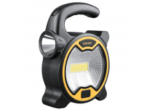 Фонарь универсальный Космос 3030 3W COB от батареек IP33 2 режима черный (1/40/160)