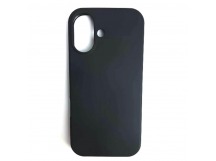 Чехол силиконовый iPhone 17 Silicone Case без лого черный (18)